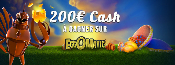 Tournoi Machine à Sous Eggomatic