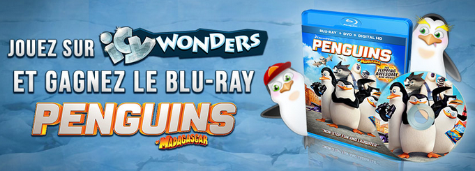 Blu-ray Les Pingouins de Madagascar à gagner