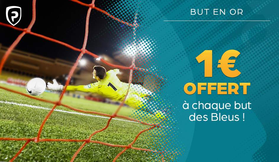 1 euro offert sur chaque but de la France